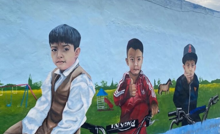 Bº Acapulco: un mural para recordar a Zamir - Diario Castellanos