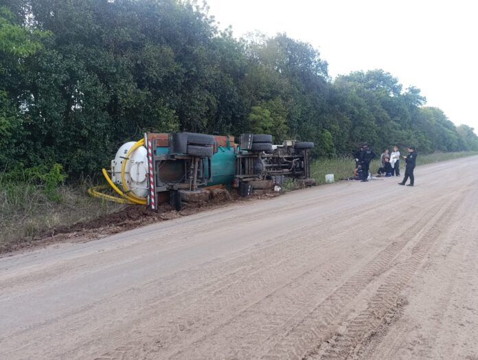 vuelco camion atmosferico